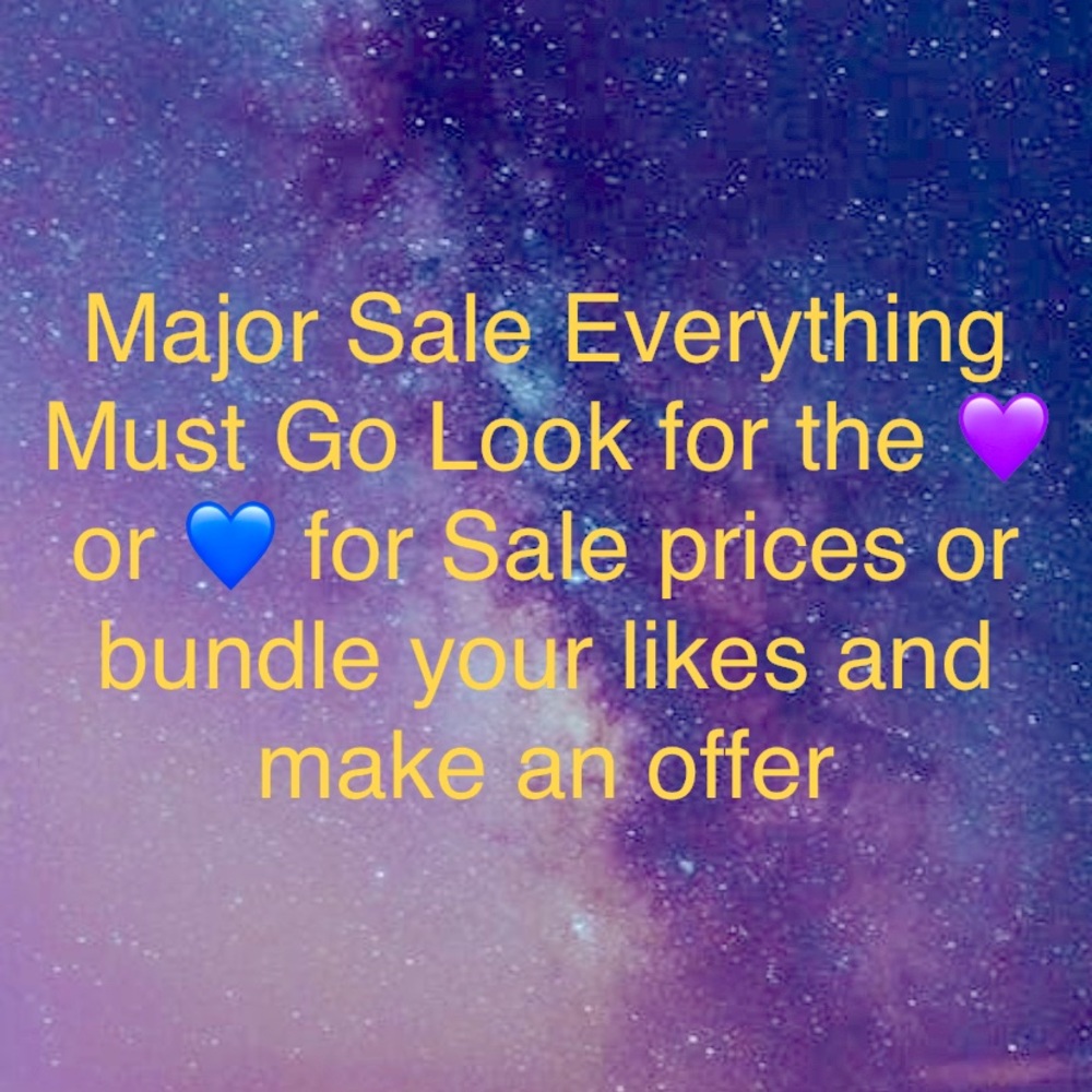 Major closet clean out 💜 3/$20 or 💙 2/$20.